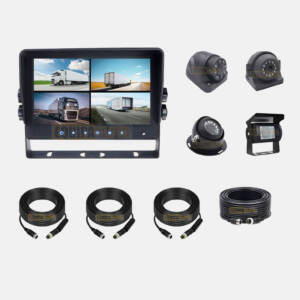 Kit monitor 7" DVR 4 canales Pro + 4 Cámaras + Cables