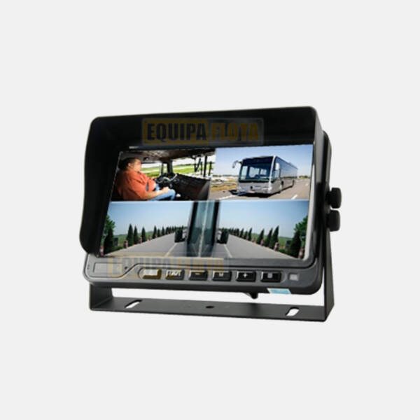 Monitor 7" 4 canales múltiple Heavy Duty